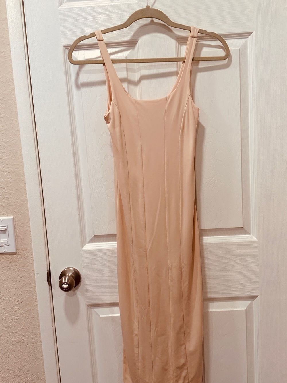 Forever 21 Light Nude Midi Dress
